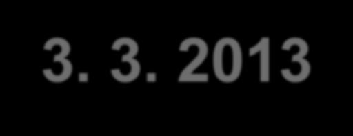 Nařízení č.995/2010 je od 3. 3. 2013 účinné.