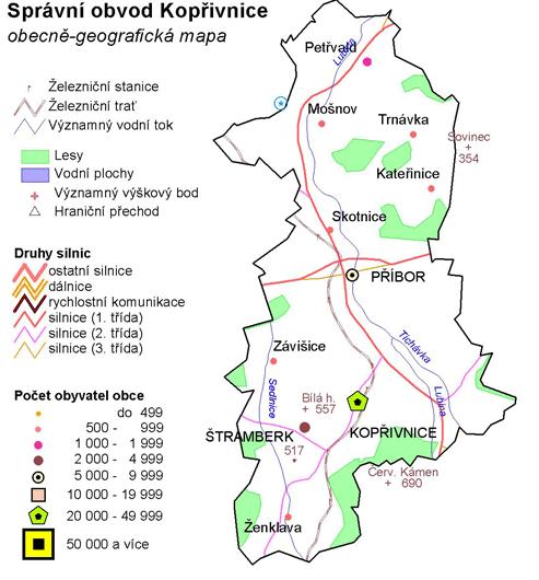 správního obvodu Kopřivnice 