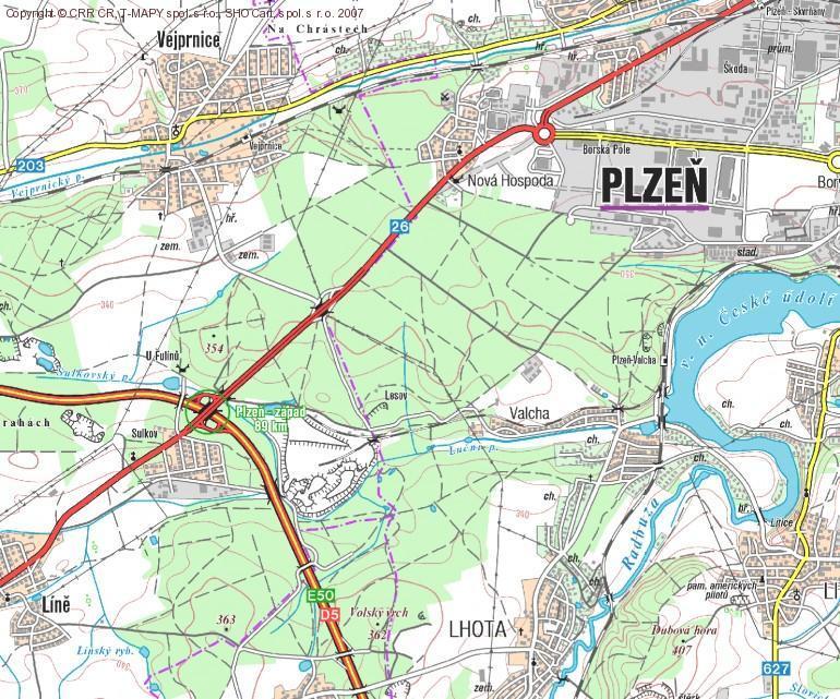 MAPA ŠIRŠÍCH VZTAHŮ PŘÍLOHA Č.