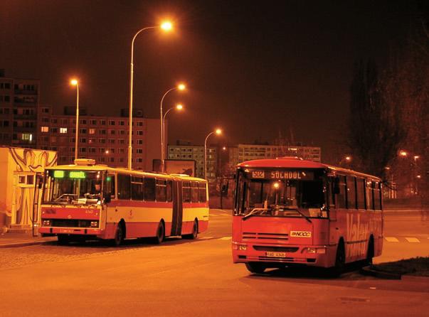 3 Linky noční dopravy na sídlišti Stodůlky Nová midibusová linka č.