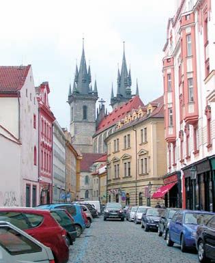 území Prahy 2 a menší části území Prahy 4, 5, 6 a 7.
