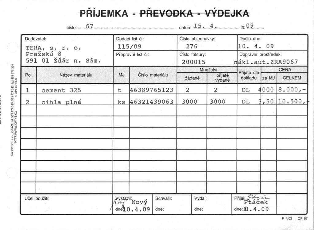 Účetní záznamy Kapitola 2 Zpracování, oběh a úschova účetních dokladů Zpracování a oběh účetních dokladů se může v jednotlivých účetních jednotkách lišit.