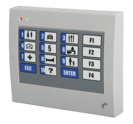 2 Charakteristika modulů Čtecí moduly MREx 73 1) (čtečky 125kHz s integrovaným kontrolérem pro jedny dveře) jsou určeny pro připojení na sběrnici RS 485 přístupového systému APS mini Plus, nebo pro