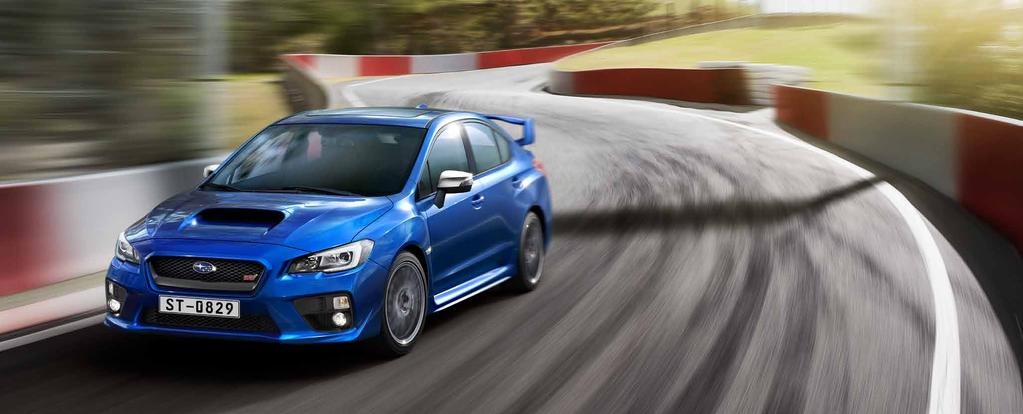 VÝKON TO DEFINUJE. VY JEJ MÁTE POD KONTROLOU. Pod hliníkovou kapotou WRX STI tepe zdroj jeho úchvatného výkonu.