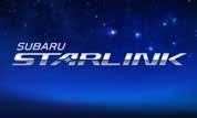 SUBARU STARLINK* 2 Palubní informační a zábavní systém SUBARU STARLINK* 2 fungující jako vestavěný chytrý telefon umožňuje poslech internetových rozhlasových stanic, spouštění mobilních aplikací pro