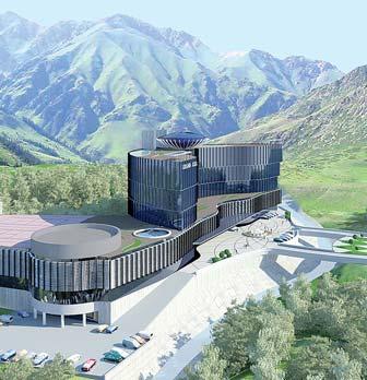 Hotel Kempinski Bayterek Almaty / Kazachstán 5-hvězdičkový hotel v Almaty Kazachstánu