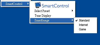 3. Optimalizace Obrazu Context Sensitive menu (Místní nabídka) Context Sensitive Menu (Místní nabídka) je ve výchozí konfiguraci Aktivována.