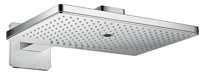 AXOR Showers HORNÍ SPRCHA AXOR 250 580 A HORNÍ SPRCHA AXOR 460 300 HORNÍ SPRCHA AXOR 250 580 Kovová deska: Odnímatelná a snadno se čistí Zvláštní provedení AXOR FinishPlus promění individuální přání