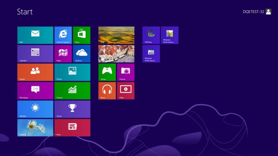 Ovladač Ovladač monitoru Windows 8 1. Spusťte operační systém Windows 8 2.
