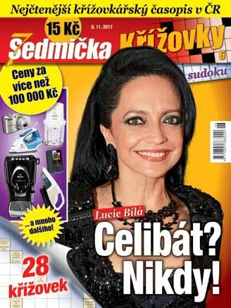 Sedmička Křížovky Samostatný speciál Sedmička Křížovky je časopis plný křížovek, sudoku a osmisměrek o zajímavé a hodnotné ceny za více než sto tisíc korun.