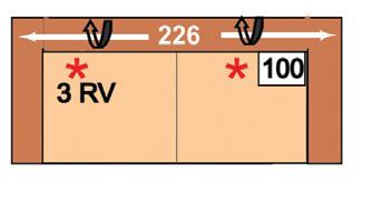 SOFA / KANAPE 100 3RV 226 3sedák s polohováním opěráku 18 920 Kč 19 195 Kč 20