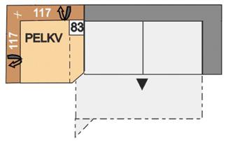 sestavnými prvky bez lůžkové úpravy 15 675 Kč 15 950 Kč 16 225 Kč 17 325 Kč 18 425 Kč 19 525 Kč 20 625 Kč 21