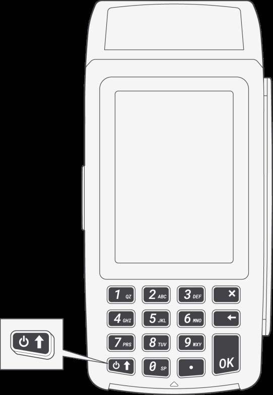 2 TECHNICKÉ PARAMETRY 3 ZPROVOZNĚNÍ TERMINÁLU Displej: Klávesnice: Rozhraní: Procesor: Paměť: Baterie: 3,5 dotykový barevný TFT LCD, 320 x 480 pixelů 15 tlačítek (na zadávání PIN) 3G, Wi-Fi 32-bitový