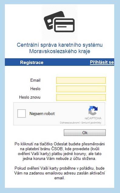 Variable fare Registrace na web není povinná, registrující:: Může využít možnost zadávat reklamace přes web Může prohlížet jízdy za libovolné období Při registraci provede držitel kartu platbu 1Kč na