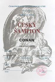 6.2015 titul Český veterán šampion