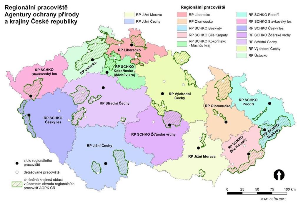 AOPK ČR Výkon státní správy (správní úřad) a odborná podpora státní správě Zajišťování péče o chráněná území (majetek státu vlastnictví, plány péče) www.nature.