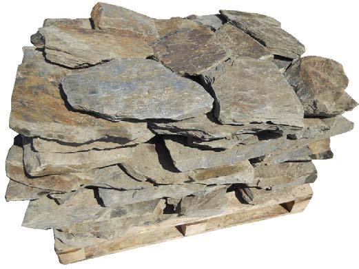 3-5cm Andesite grey brown