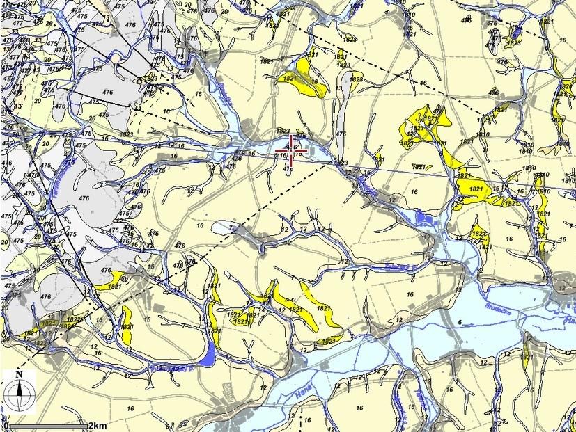 3. Lom Kobeřice Širší geologie zájmové oblasti je tvořena mladšími pokryvnými horninami Českého masivu (Obr. 5). Největší plochu zde zabírají horniny neogéního až pleistocéního stáří.