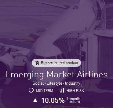 Obchodní náměty Emerging Market Airlines Proč? Globální bohatství prochází největším přesunem v historii z rozvinutých trhů na rozvíjející se trhy.