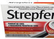 Strepfen sprej,75 mg orálna roztoková aerodisperzia 15 ml / 39 49,267 / 7 39 15 ml Sprej na úľavu od