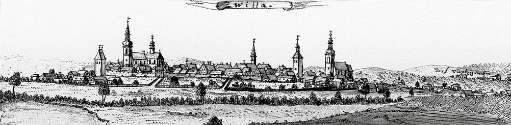 PŘÍBĚH STAVITELŮ aneb jak se město rozrůstalo Nejstarší dochovaná podoba města od F. B.Wernera z roku 1752.