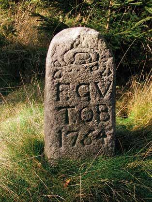 Vypadalo to, že tomu nebude jinak v celých dějinách města. V roce 1754 byla vytyčena zemská hranice mezi Čechami a Moravou.