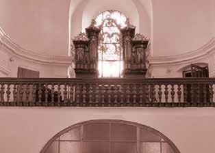 Jiljí, které byly postaveny neznámým mistrem kolem roku 1691. Neusserovy varhany mariánského kostela z roku 1893. Varhany kostela sv.
