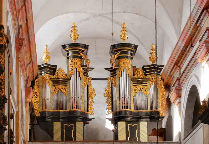 Varhany v mariánském kostele na náměstí byly postaveny roku 1765 a nahradily původní nástroj.
