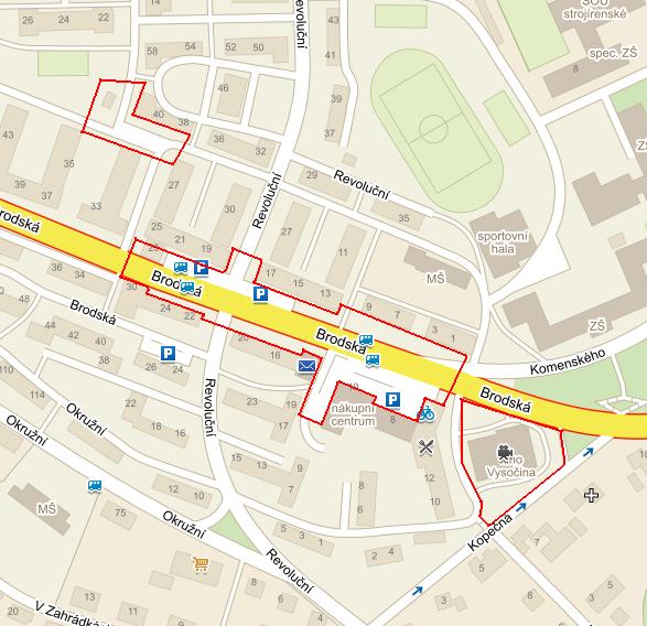 MAPA detail č. 3 ( Obecně závazná vyhláška č.