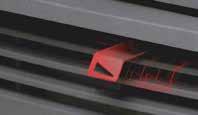 Plovoucí spalovací komora Floating Firebox štít plamene baffle-deflektor brick rails Součástí tohoto konstrukčního celku je: ŠTÍT PLAMENE vyroben z nerezové oceli 304,
