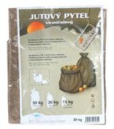 ZAZIMOVÁNÍ, OCHRANA STROMKŮ A ROSTLIN Jutový pytel Mimořádně pevné jutové pytle vhodné