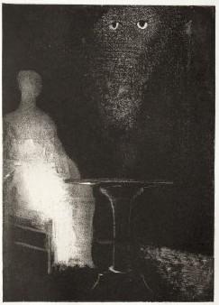 1913, dřevoryt Odilon Redon,