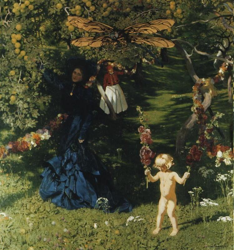 zahrada, 1903