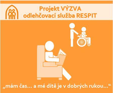 O činnosti Projektu VÝZVA v roce 2016 RESPIT odlehčovací služba RESPIT poskytuje odlehčovací službu osobám, které pečují o dítě či mladého člověka od 1 roku do 35 let se zdravotním postižením.