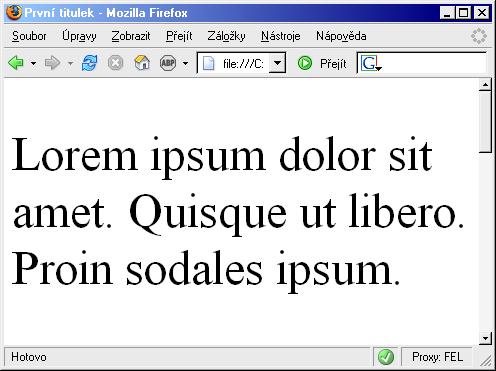 prohlížeči mohu