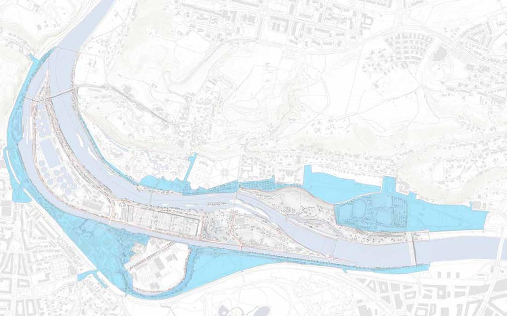 Opatření 3 [ koncepce ] Mapové schéma K.6 Územní studie okolí tramvajové tratě Podbaba Suchdol K.6 Masterplan zeleného propojení Šárecké údolí Bosna Sklenářka Bohnice K.