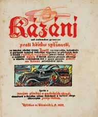 167 167 Josef Váchal (1884 1969) Kázání ad calendas graecas proti hříchu