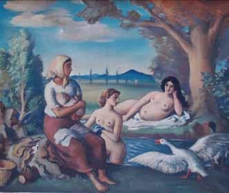 1924, 96 x 113 cm, sign. PD Ullrych B.