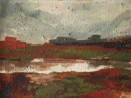 77 Ladislav Čepelák (1924 2000) Krajina olej, karton, 1969, 30 x 40 cm, sign.
