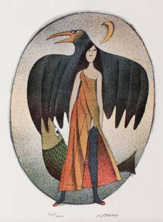litografie, 1985, 38 x 49 cm, sign. PD A.