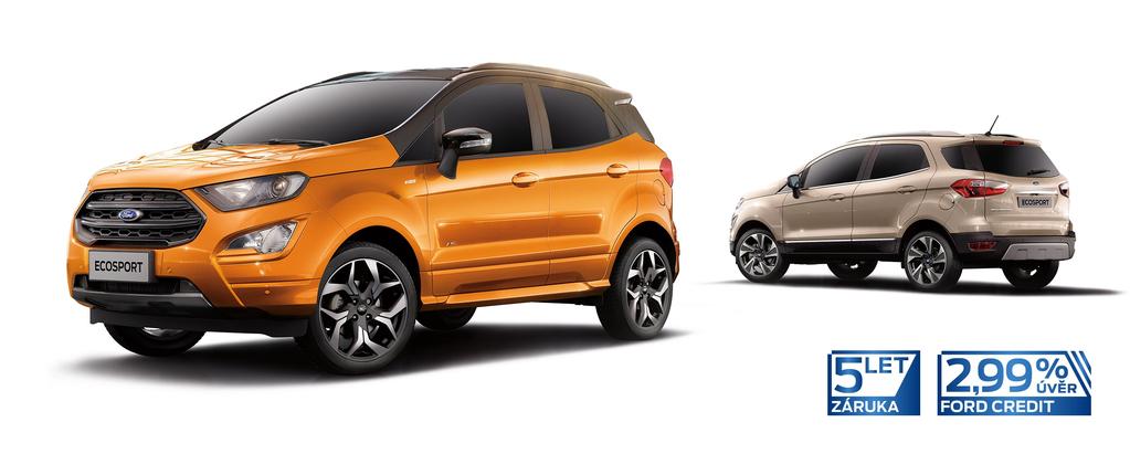 FORD ECOSPORT I AKČNÍ CENÍK Nenechte si ujít mimořádnou nabídku TOP Edition Výkon Převodovka Cenové zvýhodnění*/** Zvýhodněná cena*/** 125 k / 95 kw 30 000 399 900 Titanium TOP Edition 125 k / 95 kw