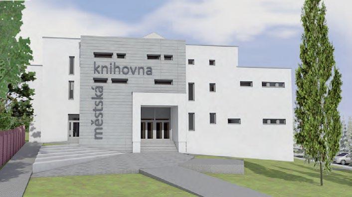 Knihovna se nyní nachází v přízemí, přístup je bezbariérový, nový interiér zahrnuje i hrací koutek pro děti.