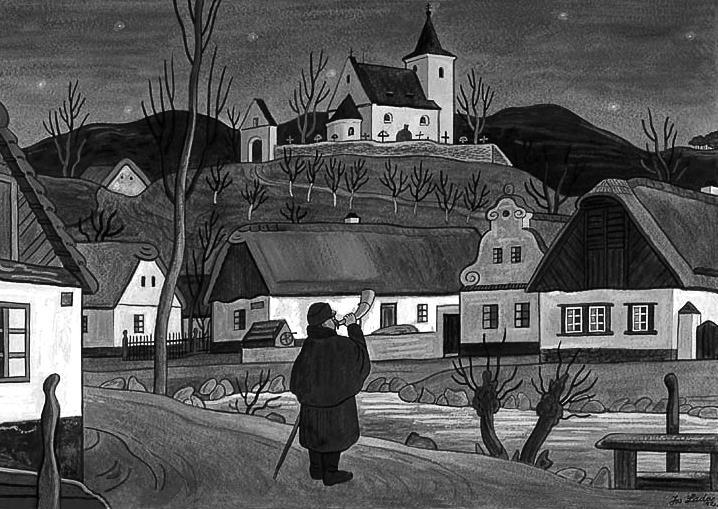 Zadání 4 Obraz od Josefa Lady VÝCHOZÍ OBRÁZEK Zpracování: popis výchozího obrázku (Josef Lada, 1942) Téma, obsah zadání (kritérium 1A): tématem je obraz Josefa Lady zachycený na výchozím obrázku.