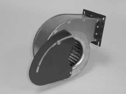 Přívodní trubka pelet Ventilátor hořáku se snímačem otáček a vzd.