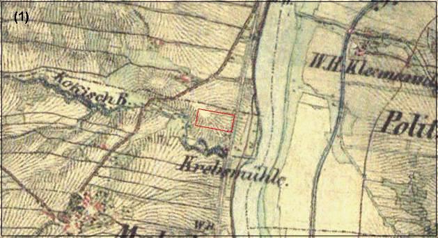 II. vojenského mapování (1836-1852) III. vojenského mapování (1877-1880) 50. léta 20. století aktuální stav Obr.