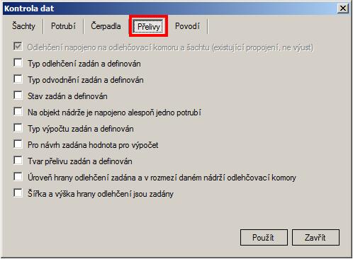 Obr. 164 Okno Kontrola