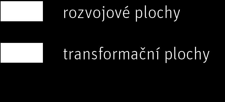 transformačních územích v rámci širšího
