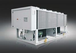 Naše výrobníky chlazené vody charakterizuje účinnost a vysoký potenciál pro uchování energie, dále zdůrazněné použitím vysoce kvalitních komponentů a ekologických chladiv (R-410A a R-134a).