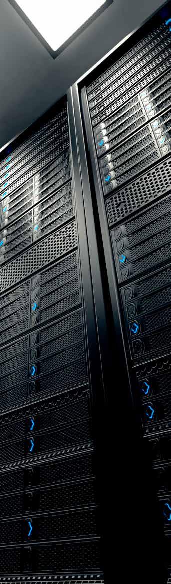 TOSHIBA ANWENDUNGSBEISPIEL LIVE: SERVER KAPITOLA ROOM Vzorové řešení Systém chlazení Do místností byla instalována dvě klimatizační zařízení RAV řady Super Digital Inverter (S-DI), která garantují