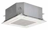 VNITŘNÍ JEDNOTKY VRF Kazetové jednotky DOKONALÁ DISTRIBUCE VZDUCHU 60 60 SLIM Compact 4cestné kazetové 2cestné kazetové 1cestné kazetové Kazetové jednotky lze díky malé stavební výšce snadno umístit